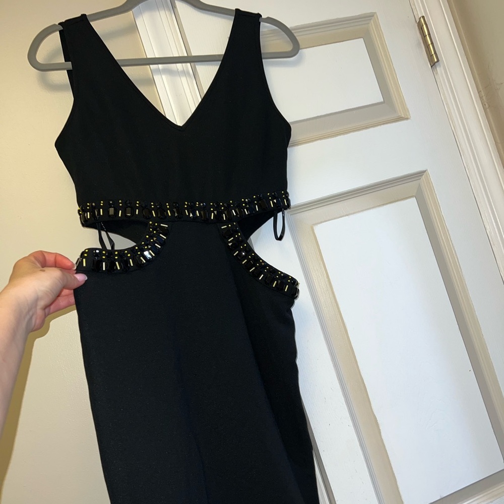 Cutout mini dress